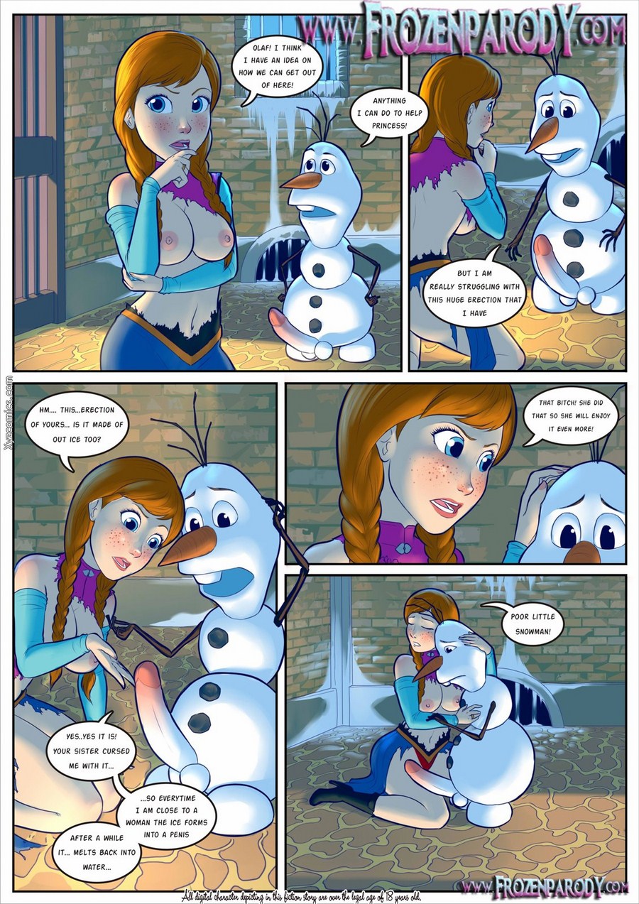 Anna Frozen porn comics free