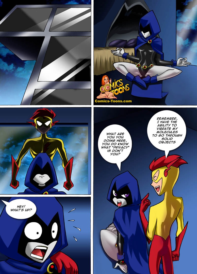 Teen Titans Raven Flash 91