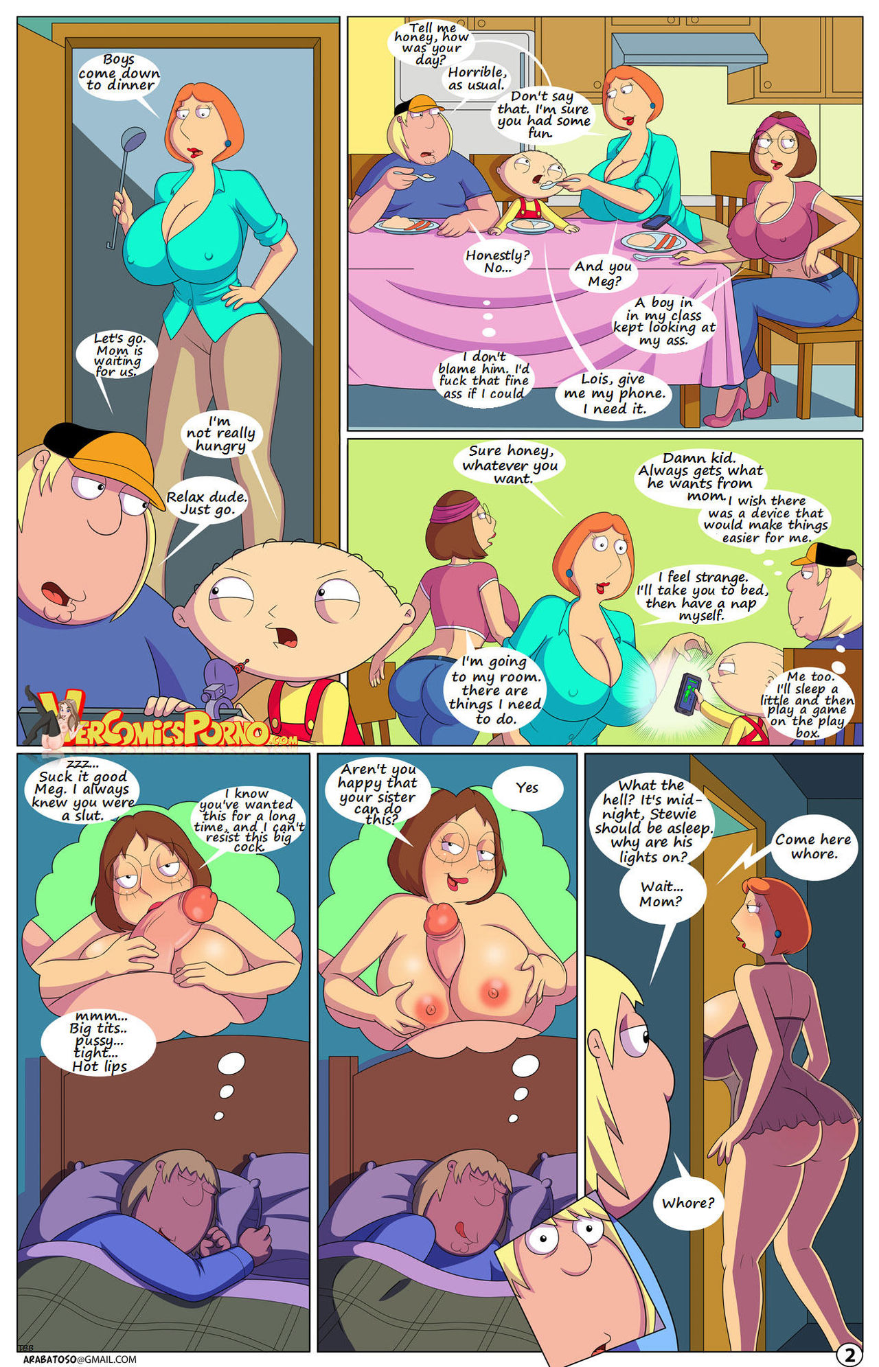 Guy sex comic family Family Guy