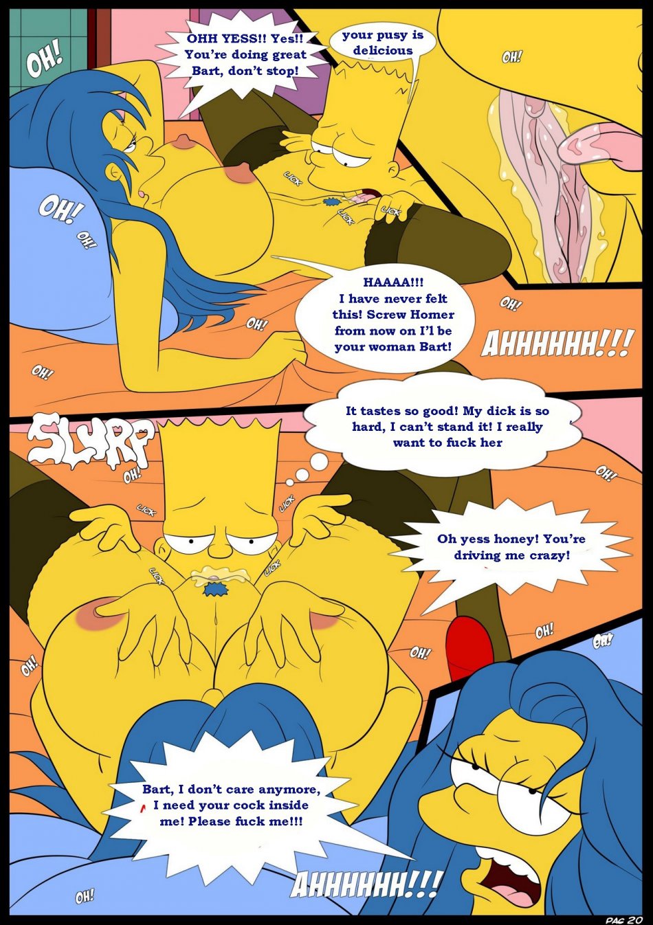 Marge Simpson And Bart Porn Comics