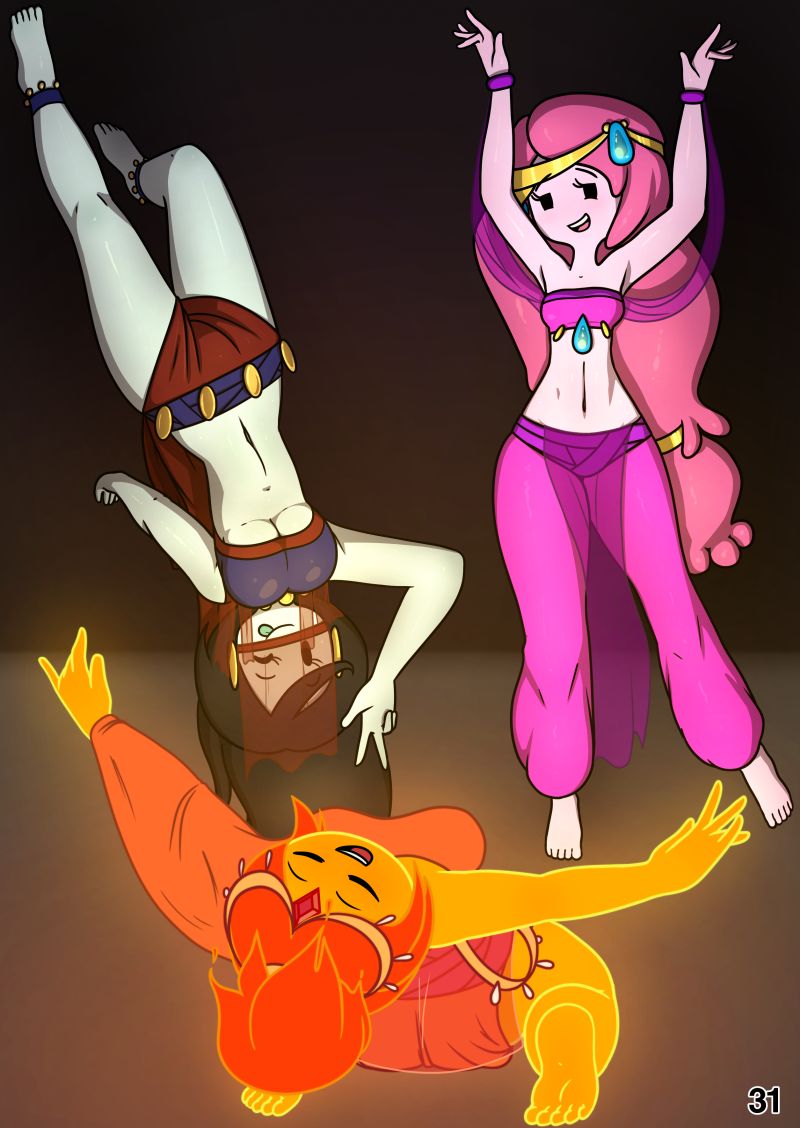 Flame Princess Adventure Time Porn Footjob - MisAdventure Time 3 - Vault of Boners. Flame princess porn ...