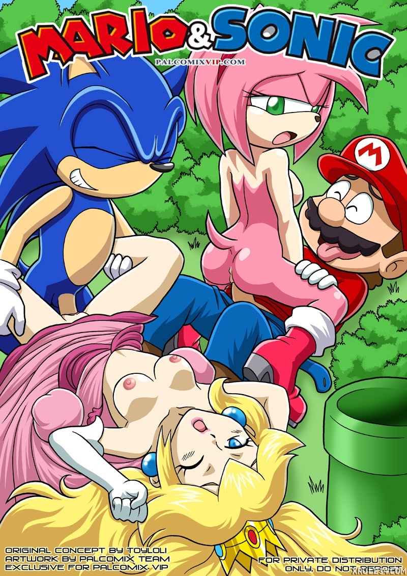 Mario and Sonic crossover sex porn comics