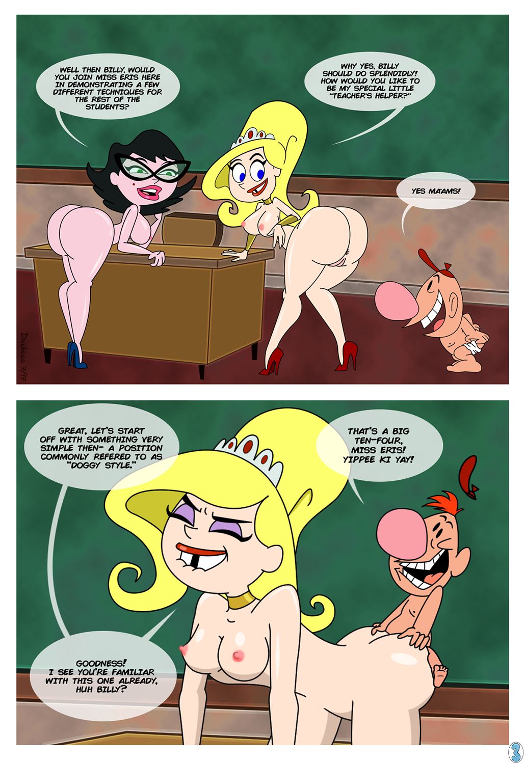 The Grim Adventures Of Billy And Mandy Porn Comics